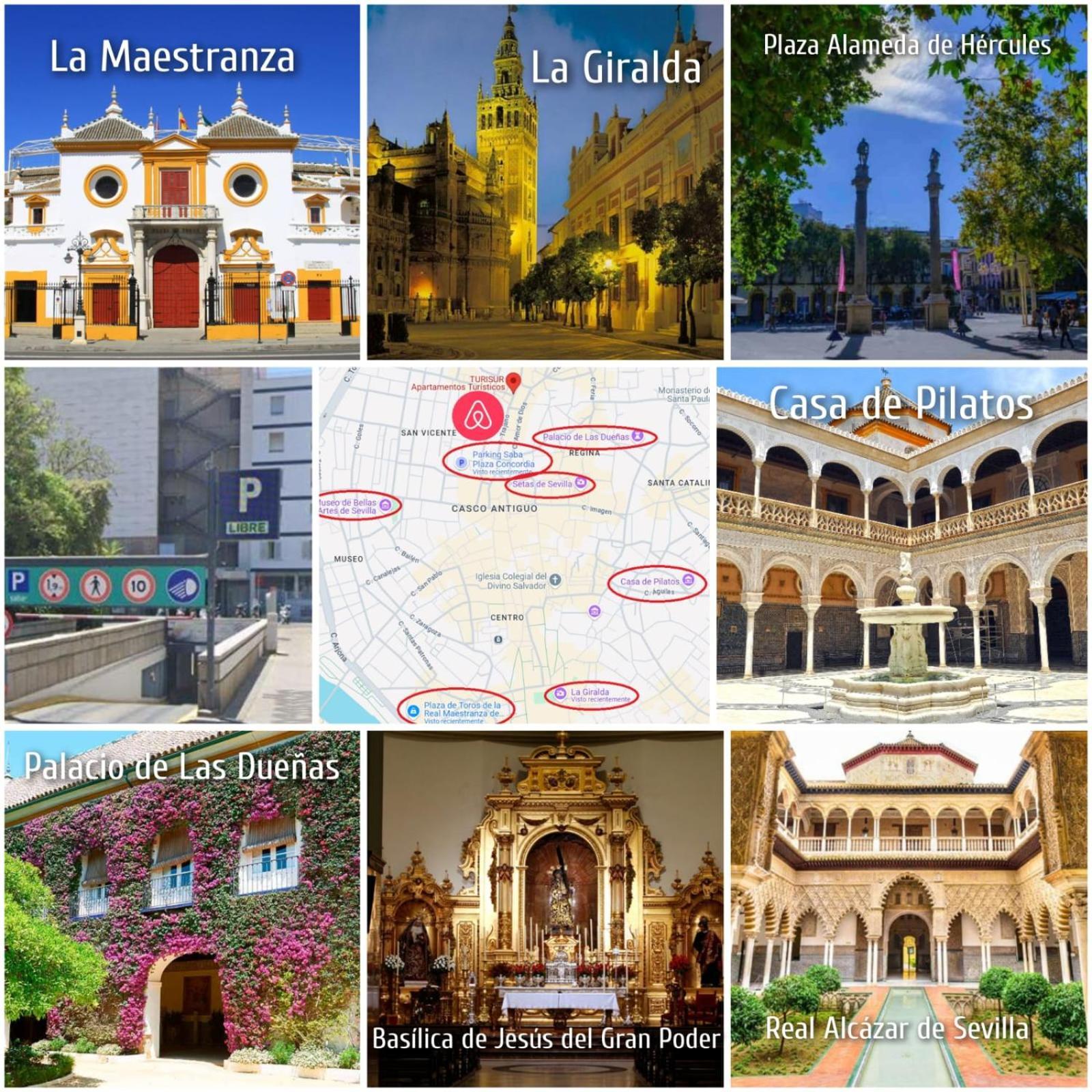 Apartamento En Sevilla Centro Con Vistas A La Plaza Alameda De Hercules - Hasta 7 Personas Exterior photo